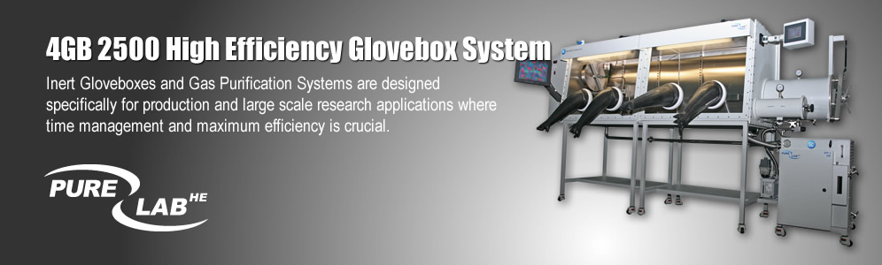 PureLab 4GB HE 2500 Glove Box Systems