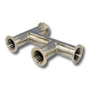 Stainless Steel Gas Flow Piping for Glove Boxes