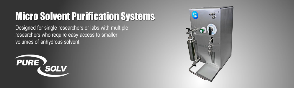 PureSolv Solvent Purification Systems